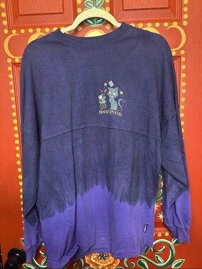 Disney Purple Ombre Hocus Pocus Cat Sweatshirt